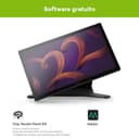 Wacom Cintiq Pro 22 -Tavoletta grafica con schermo, senza supporto (risoluzione 4K, display da 21.5", 120 Hz, gamma HDR, certificazione Pantone Validated, 95% Adobe RGB, Wacom Pro Pen 3, multi-touch) - 6