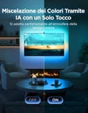Govee LED TV Retroilluminazione 3 con Doppia Telecamera da 4 MP, Striscia LED RGBWIC 3,6 m con Sincro Schermo per TV da 55-65 Pollici, 60 LED/m, Filtro AI, Comando App/Voce, Compatibile Matter/Alexa - 4