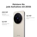vivo X300 Pro 5G Smartphone, 16G + 512G, 6,78"-Flachbildschirm, 200 MP ZEISS APO Telekamera, Dimensity 9500, IP68 und IP69, Android 16 Handy, 3 Jahre Garantie - 3