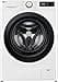 LG AI DD F4R3013NSWB Lavatrice a Carica Frontale 13kg Serie R3, Classe A-20%, 1400 giri, AIWash, Lavaggio a vapore, Motore Direct Drive, Cestello a bolle, Smart Diagnosis, Libera installazione, Bianca - 4