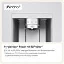 LG GSXE90MBDD Side by Side Kühlschrank mit InstaView Craft Ice | Door in Door | Crushed Ice -und Wasserspender EEK: Klasse D | 628 Liter Kapazität | Festwasseranschluss | Total No Frost - 8