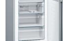 Bosch - Frigorífico Combinado, Libre Instalación, Serie 4, 60 cm de ancho, Total NoFrost, acero antihuellas, KGN39VIEB - 7