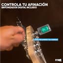 Max GigKit - Pack completo de bajo eléctrico rojo con amplificador de 40W, soporte, funda, afinador, cable y cuerdas, ideal para principiantes, práctica en casa, estudio o escuela de música. - 9