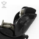 Kinderkraft I-360 2 PRO Seggiolino auto 0-36 kg, I-SIZE 40-150 cm, Seggiolino 360 girevole, con Isofix Base, Reclinabile Posizione sdraiata, Poggiatesta regolabile, Gruppo 0 1 2 3, Nero - 8