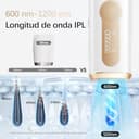 Haarlosy Depiladora Laser IPL con Refrigeración, Innovadora Función 3 en 1, 9 Niveles de Energía, 999,900 Flashes, Depiladora Luz Pulsada Indolora para Todo el Cuerpo, LCN1201 - 5