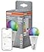 OSRAM Lampada LED SMART+ Matter A100 forma lampadina 14W E27 RGBW, dimmerabile, controllo tramite app e voce, compatibile con WiFi, Alexa e Google, alta efficienza - 1