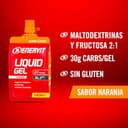 Enervit, Gel Sabor Naranja, Ideal para Deportes de Resistencia, Proporciona 30 Gramos de Carbohidratos, con Maltodextrina, Fructosa y Vitamina B1, 4 Unidades de 60 ml - 2