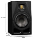 ADAM Audio Monitor da studio bidirezionale alimentato A7V - 5