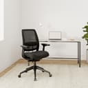 Sedia da ufficio ergonomica Steelcase Series 2 con supporto lombare LiveBack e braccioli 4D Onyx; Prodotto in Europa - 2