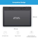 Wacom Intuos Pro Medium – Innovatives Grafiktablett inkl. Wacom Pro Pen 3, kompakt & leicht – Vielseitige Wahl als Zeichentablett für Illustratoren, Designer & Bildbearbeiter - 5
