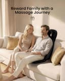 RENPHO Back Massager with Heat, Gifts for Women, Shiatsu Massage Chair Full Body, Neck-Massager Height Adjustable, Back Massagers Deep Tissue Kneading, Massagers Seat Vibration, Massage at Home - 8