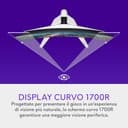 Alienware AW3225QF 32" 4K UHD (3840x2160) 1700R Monitor Gaming Curvo, 240Hz, QD OLED, 0.03ms, NVIDIA G-SYNC Compatible, HDR, Dolby Vision, USB-C, DisplayPort, 2x HDMI, 4x USB, 3 Anni di Garanzia - 6