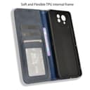 RonRun Asus ROG Phone 8 Pro Wallet Case Leather Cover with Card Holder and Stand - Magnetic Phone Case for Asus ROG Phone 8 Pro, blue - 2