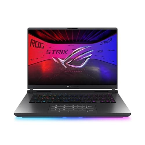ASUS ROG Strix G16 (2025) con Display ROG Nebula da 16” a 240Hz, NVIDIA GeForce RTX 5080 16GB, Intel® Core™ Ultra 9 275HX, 32GB RAM, 1TB SSD, Win 11 Home, G615LW#B0DWSVRYWZ, Layout ITA, Grigio