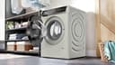Bosch Serie 8 WGB2560X1 Waschmaschine 10 kg, 1600 U/min, Energieeffizienzklasse A, Fleckenautomatik, Iron Assist, SpeedPerfect, Nachlegefunktion, Home Connect, Made in Germany, leise, Silber Inox - 7