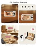 momcozy BM04 Baby Monitor con 2 Telecamere WiFi, 1080P FHD 5 Pollici, Batteria 5000mAh, Controllo via App e Monitor, Zoom 4X, Audio Bidirezionale, Visione Notturna, Zona di Sicurezza - 9