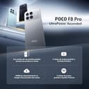 XIAOMI POCO F8 Pro - Smartphone de 12+256GB, Triple cámara de 50MP con OIS, Pantalla AMOLED de 6,59” 120Hz, Snapdragon 8 Elite, Hypercharge 100W, Cargador no Incluido, Azul (Versión ES) - 2