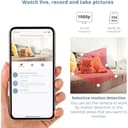 Catit PIXI Smart Mouse-Shaped Cat indoor Camera, App-Controlled Pet, White - 5