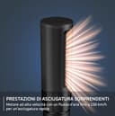 Rowenta Air Shape, Spazzola ad Aria Calda per Asciugatura Rapida e Styling a Tecnologia Ionica, 3 Velocità/Temperature, UB9820 - 4