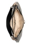 GUESS Schultertasche Erenia Top Zip Shoulder Bag Coal Logo dunkelgrau - 5