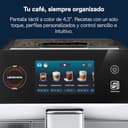 De’Longhi Eletta Ultra – Cafetera Superautomática con Jarra de leche automática, 50+ Bebidas Calientes y Frías, Silent Technology, Pantalla Táctil a Color, Color Metal (ECAM472.85.MB) - 7