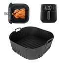 Silikonform Heißluftfritteuse Zubehör für Philips Airfryer 5000 Serie XXL, 7,2L ‎HD9285/90, Air Fryer Silikon Einsatz, Backform Zubehör für Philips 5000 Series ‎HD9285/90 Philips 7.2L - 1