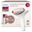 Philips Lumea Serie 9900, dispositivo di depilazione IPL, alternativa alla depilazione laser, tecnologia SenseIQ e SkinAI, 2 accessori per corpo e viso, BRI950/02 - 1