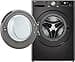 LG W4WR70E6YB Front Load Washer Dryer 11 - 6 kg, Class A/D, 60 x 62 x 85 cm, Wi-Fi, AI Direct Drive, Deep Cleaning with Steam, TurboWash 360, Large Capacity, Tempered Glass Exterior Door, Black - 6