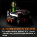 WORX Landroid Vision M600 Robot cortacésped WR206E.1 para Jardines de hasta 600 m² Robot cortacésped Inteligente sin Cable delimitador WiFi y Bluetooth Evasión Activa de obstáculos con tecnología AI - 6