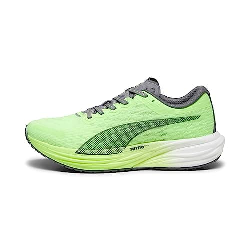 PUMA Men's Deviate Nitro 2 Football Boots, Speed Green Cool Dark Grey