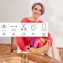 LANA GROSSA Cool Wool Vintage | Merinoklassiker mit Ton-in-Ton Farbeffekt | Handstrickgarn aus 100% Schurwolle (Merino extrafein) | 50g Wolle zum Stricken & Häkeln | 160m Garn FB 7369 - 4