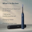 Philips Sonicare 7100 Electric Toothbrush, Sonic Toothbrush with App, 4 Brushing Modes and 3 Intensity Levels, Pressure Alert, EasyStart, SmarTimer, Navy Blue, Model HX7423/01 [New Technology] - 11