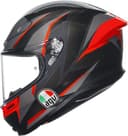AGV K-6 S Slashcut Helmet, black/grey/red, S (55/56) - 5