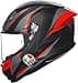 AGV K6 S E2206 MPLK SLASHCUT BLACK/GREY/RED L - 5