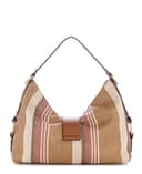 GUESS Schultertasche Camden Shoulder Bag Cognac Multi braun - 3