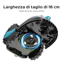 YARDCARE V100 Robot Tagliaerba Senza Filo Perimetrale, Navigazione Visiva, Evita gli Ostacoli(150 tipi), Robot Tosaerba a Batteria da 4,0 Ah con Lama di Ricambio - 5