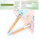 laser-diele Holzkugelschreiber als Geschenk - Kugelschreiber mit Namen - Personalisierter Kugelschreiber mit Gravur - Stift mit Gravur - 4