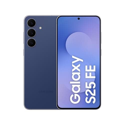 Samsung Galaxy S25 FE with Galaxy AI, Mobile Phone with Android, 6.7 Inch FHD Display, 50 MP Camera, 128 GB Memory, 8 GB RAM, 4900 mAh Battery, Navy, 3 Year Warranty [Exclusive on Amazon]