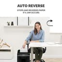 Fellowes Powershred 450M - Triturador de papel (Cross shredding, 22 cm, 2 x 12 mm, 22 L, Botones, 4 rueda(s)) - 4