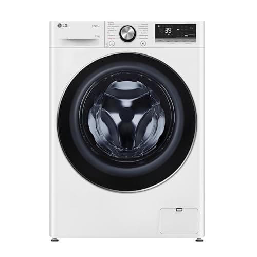 LG F4WR7012 Waschmaschine, 11 kg, 1400 U/Min., A -10%, AI DD, TurboWash 360°, Steam, AquaLock, Inverter Direct Drive, ThinQ (WLAN), Weiß [Energieklasse A]