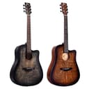 Winzz Westerngitarre 4/4, Akustikgitarre Erwachsene 41 Zoll, Anfänger Gitarren Set (Gravur im Vintage-Stil) - 7