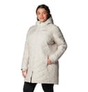 Columbia Damen Heavenly Long Hooded Jacket Pufferjacke mit Kapuze, Dark Stone, L - 8