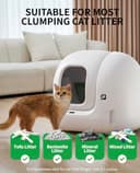 PETKIT PURA MAX 2 Self Cleaning Cat Litter Tray, App Control Automatic Cat Litter Tray for Multi-Cats, Extra-Large, Advanced Odour Control, Smart Robot Litter Box with Mat and Liners - 7
