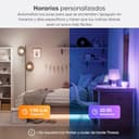 Nanoleaf Matter Essentials 3 Bombillas LED E27 RGBW Inteligentes y Regulables - Luces Led 16M Colores, Matter sobre Thread, Bluetooth, Compatible con Google Apple, Decoración Habitación y Gaming - 3