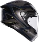 AGV K6 S Enhance Helm, grau matt/gelb, XL (61/62) - 3