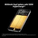 POCO X8 Pro Max, Smartphone 12+512 GB, Flagship Dimensity 9500s, 8500mAh (typ) battery, ultra-bright AMOLED display, 50MP Light Fusion 600 with OIS, Black, 1 year extra warranty, Charger Not Included - 10