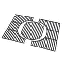 Denmay 44,5 x 60,6 cm, griglia in ghisa per barbecue Weber Spirit I & II serie 300 (con pulsanti del bruciatore anteriore), parti di ricambio per Spirit I & II E/S-310 320 330, accessori per barbecue - 1