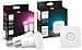 Philips Hue White & Color Ambiance Starter Kit 2 Lampadine Smart, Attacco E27, Luce Bianca e Colorata Dimmerabili, 9W, Hue Bridge incluso, Controllo Vocale - 1