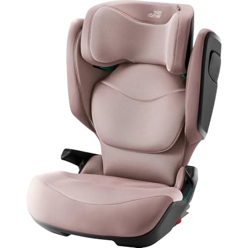BRITAX RÖMER Child Car Seat KIDFIX PRO M, for Children from 100-150 cm (i-Size) with and Without ISOFIX, 35-12 Years, Dusty Rose - Style