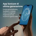 Philips Sonicare DiamondClean Smart 9400 spazzolino elettrico, spazzolino sonico con app, sensore di pressione, 4 modalità di spazzolamento e 3 livelli di intensità, nero, modello HX9918/89 - 7